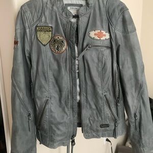 Authentic Distressed Harley Davidson Riding Jacket